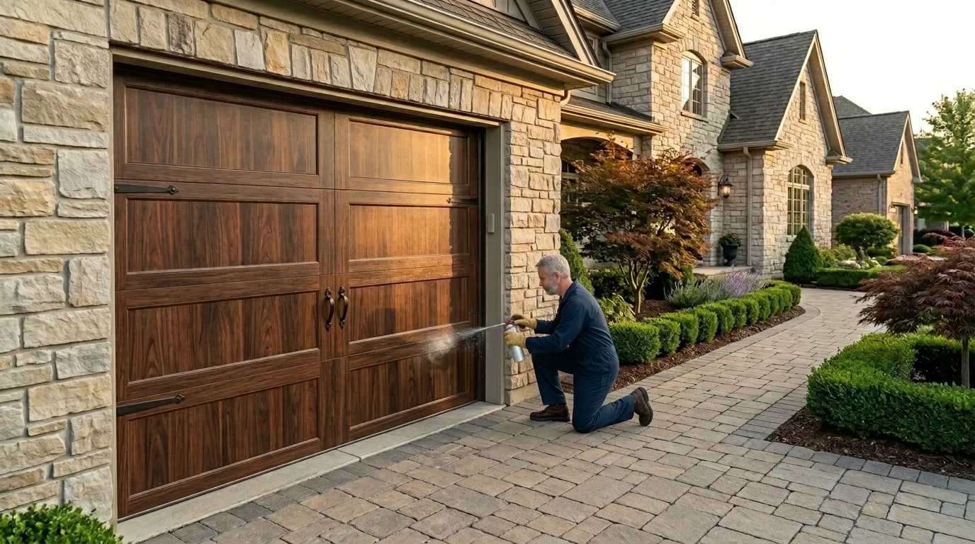 Garage door maintenance in Oklahoma City, OK